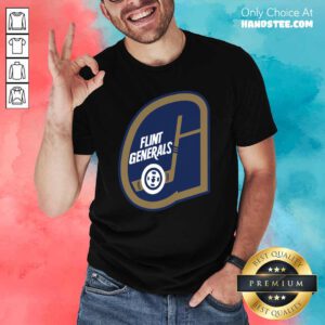 Amazing Flint 12 Generals Shirt - Design by Handstee.com