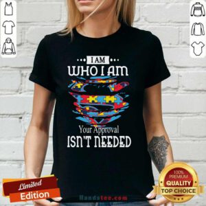 Amused 12 Superman I Am Who I Am Ladies Tee - Design by Handstee.com