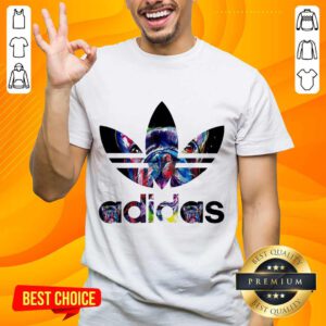 Amused French Bulldog Adidas Super Shirt - Design By Handstee.com
