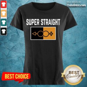 Amused Super Straight Identity 1 Ladies Tee - Design By Handstee.com