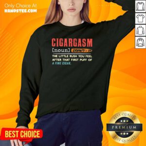 Awesome Cigargasm Little Rush 8 Sweater - Design by Handstee.com