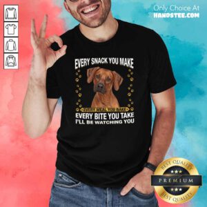 Awesome Rhodesian 12 Every Snack Shirt - Design by Handstee.com