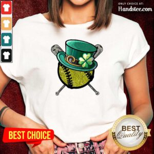 Baseball St Patrick’s Day Beer Ladies Tee