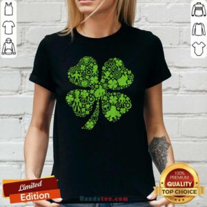 Beautiful Marvel Green Shamrock Ladies Tee - Design by Handstee.com