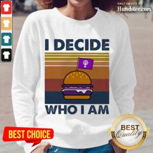Confident 2 I Decide Who I Am Vintage Long-Sleeved - Design By Handstee.com