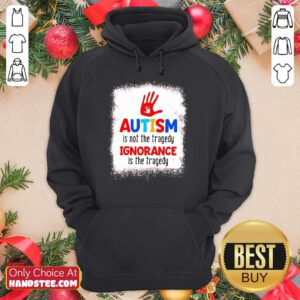 Confident Ignorance Is The Tragedy 1 Hoodie- Design By Handstee.com