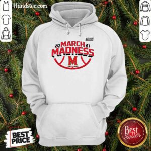 Confident Maryland 2021 March Madness Hoodie - Design By Handstee.com