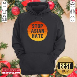 Confident Stop Asian Hate Vintage Hoodie