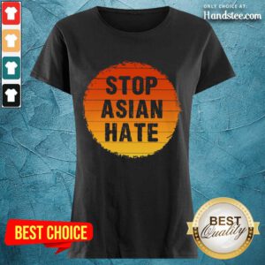 Confident Stop Asian Hate Vintage Ladies Tee
