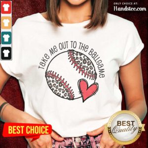 Confident Take Me Out To The Ball Game Ladies Tee