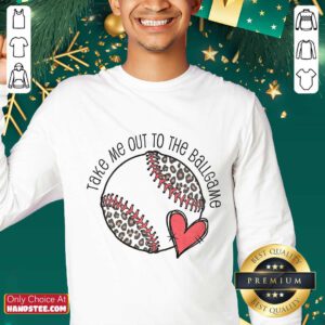 Confident Take Me Out To The Ball Game Sweater