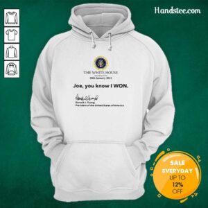 Cool 12 White House America Hoodie - Design by Handstee.com