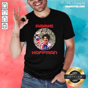 Cool 8 Abbie Hoffman In His Shirt - Design by Handstee.com