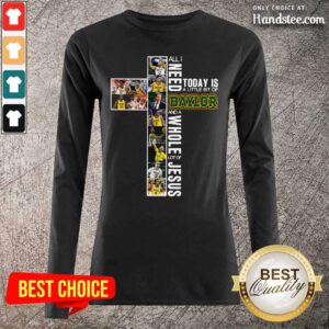 Cute 1 Baylor A Whole Lot Of Jesus Long Sleeved - Design by Handstee.com