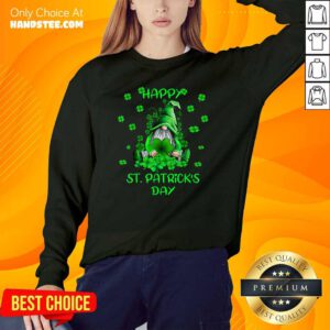 Cute 1 Gnome Happy St Patricks Day Sweater - Design by Handstee.com