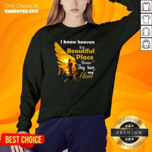 Cute 7 Heaven Is A Beautiful Mom Sweater - Design by Handstee.com