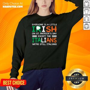 Cute 7 St Patricks Except The Italians Sweater - Design by Handstee.com