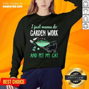 Delighted Gardening Cat Lover 2 Sweater - Design By Handstee.com