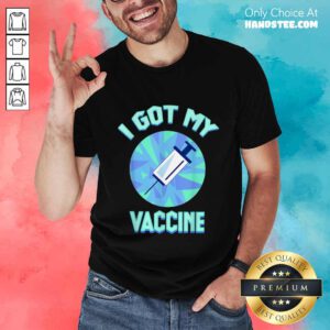 Delighted I Got My Vaccine Terrific Shirt