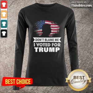 Delighted I Voted For Trump 8 Long-Sleeved - Design By Handstee.com
