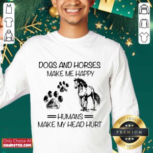 Ecstatic Dogs And Horses Humans Sweater