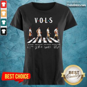 Enthusiastic 1 Abbey Vols Signatures Ladies Tee - Design By Handstee.com