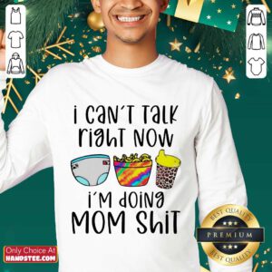 Enthusiastic I Can Talk Right Now Mom Sweater
