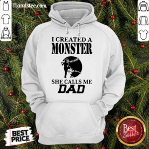 Excited 2 I Created A Monster Dad Super Hoodie - Design By Handstee.com