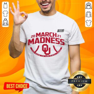 Excited Oklahoma 2021 March Madness Shirt - Design By Handstee.com