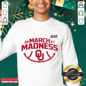 Excited Oklahoma 2021 March Madness Sweater - Design By Handstee.com