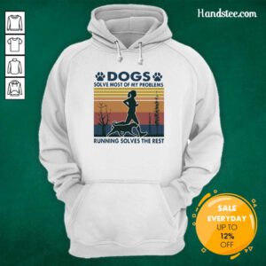 Good Dogs Solve Problems 3 Hoodie - Design by Handstee.com