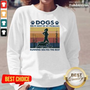 Good Dogs Solve Problems 3 Long-Sleeved - Design by Handstee.com