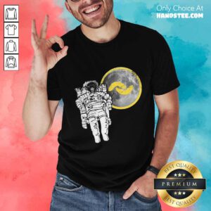 Great 1 Banano Monkey To The Moon Shirt - Design By Handstee.com