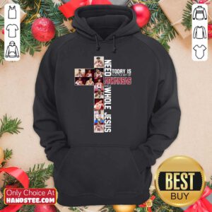 Great 1 Need Today A Arkansas And Jesus Hoodie - Design By Handstee.com