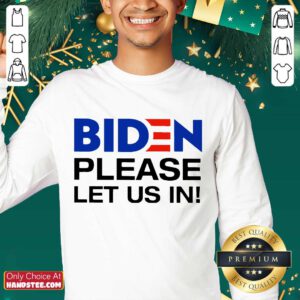 Great 2 Biden Please Let Us Sweater - Design By Handstee.com