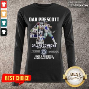 Great Dak Prescott Dallas Cowboys 2016 Long-Sleeved - Design By Handstee.com