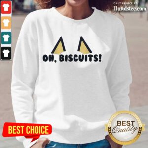 Great Oh Biscuits Mum Dad Cartoon Long-Sleeved - Design By Handstee.com