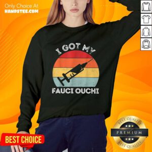 Happy I Got My Fauci Ouchi Vintage Sweater