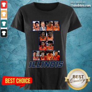 Happy Illini Players Team 2021 Ladies Tee - Design By Handstee.com