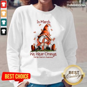 Happy March We Wear Orange 16 Long-Sleeved