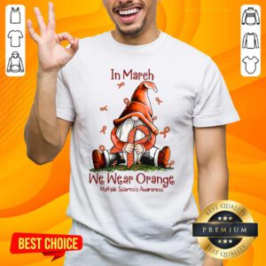 Happy March We Wear Orange 16 Shirt - Design by Handstee.com