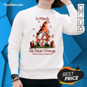 Happy March We Wear Orange 16 Sweater