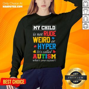 Happy My Child Rude Weird Hyper Sweater