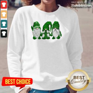 Happy Three Gnomes St Patricks Long-Sleeved - Design by Handstee.com
