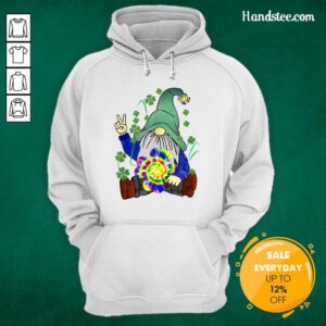 Hippie Gnome Happy Patricks Hoodie - Design by Handstee.com