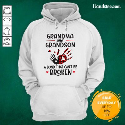 Hot Grandma 14 Grandson Bond Hoodie - Design by Handstee.com