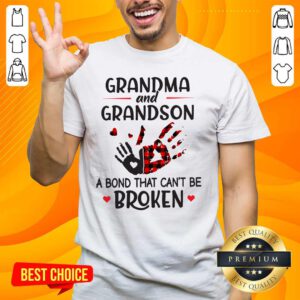 Hot Grandma 14 Grandson Bond Shirt - Design by Handstee.com