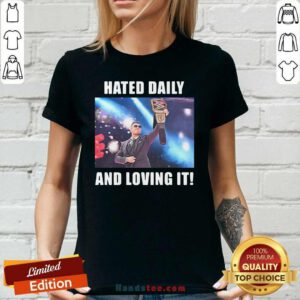 Hot Hated Daily 2 Loving It Ladies Tee - Design by Handstee.com