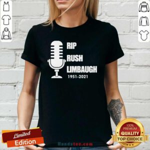 Hot Rip Rush Limbaugh 1951 2021 Ladies tee - Design by Handstee.com