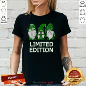 Limited Edition Gnomes 2 St Patricks Ladies Tee - Design by Handstee.com